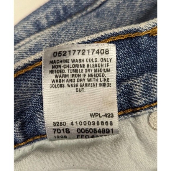 Levi's 505 Light Wash Regular Fit Jeans Size 36x32 - Picture 13 of 13